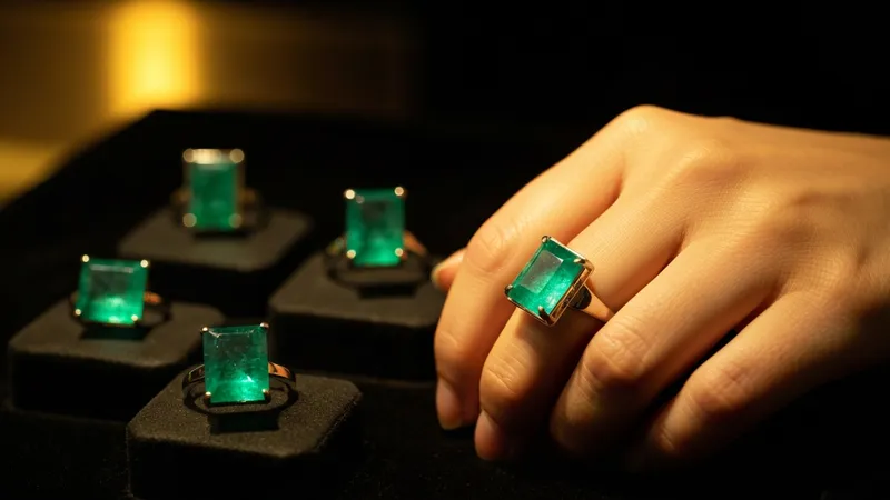 Bague émeraude moderne : quel modèle choisir ?